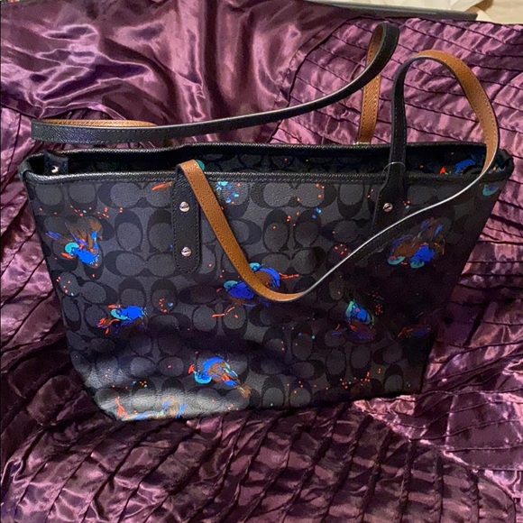 Authentic Coach Bag: Signature Bird City Zip Tote - Picture 3 of 11